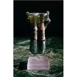 Roman Glass Bottle. C. 1st century A.D.