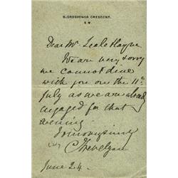 Sir George Trevelyan. British historian