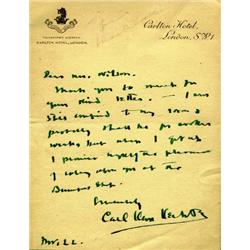 Carl Van Vechten. American journalist f