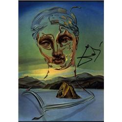 Dali. Color lithograph, 8 -1/2 x 1 2, a