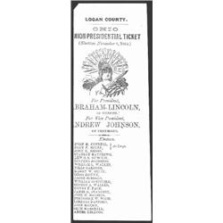 For President, Abraham Lincoln. Politic