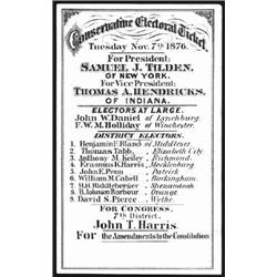 Samuel J. Tilden for President. 1876, V