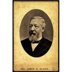 John G. Blaine. Fine cabinet photo of t