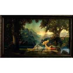 R.A. Fox. Another print by Fox, of girl