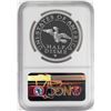 Image 2 : 1792-2017 Half Disme 1 oz. Silver Medal NGC PF70 W/Edmund C. Moy Signature