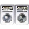 Image 2 : Lot of (2) 1975 Israel 25 Lirot Pidyon Haben Silver Coins NGC PF68