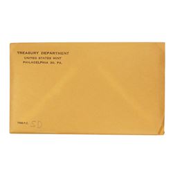 1960 (5) Coin Proof Set Small Date in Envelope