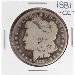 1881-CC $1 Morgan Silver Dollar Coin