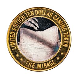 .999 Silver Mirage Las Vegas Nevada $10 Casino Limited Edition Gaming Token