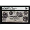 Image 1 : 1839-41 $20 Republic of Texas Austin Obsolete Note TXCRA6 PMG Very Fine 30