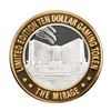 Image 2 : .999 Fine Silver Mirage Las Vegas, Nevada $10 Limited Edition Gaming Token