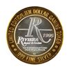 Image 2 : .999 Silver Riviera Hotel & Casino Las Vegas $10 Casino Limited Edition Gaming Token