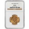 Image 1 : 1907 $10 Indian Head Eagle Gold Coin NGC MS64