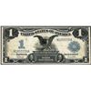 Image 1 : 1899 $1 Black Eagle Silver Certificate Note
