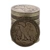 Image 2 : Roll of (20) Assorted Date 1929 and Earlier Walking Liberty Half Dollar Coins