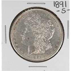 1891-S $1 Morgan Silver Dollar Coin