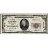 Image 1 : 1929 $20 The Union National Bank of Houston, Texas CH# 9712 National Currency Note
