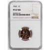 Image 1 : 1963 Proof Lincoln Memorial Cent Coin NGC PF67RD