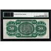 Image 2 : 1872 $50 State of South Carolina Revenue Bond Obsolete Note PMG Superb Gem Unc. 67EPQ