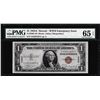 Image 1 : 1935A $1 Hawaii Silver Certificate WWII Emergency Note PMG Gem Uncirculated 65EPQ
