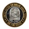 Image 1 : .999 Silver Slots A Fun Casino Las Vegas, NV $10 Limited Edition Casino Gaming Token