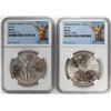Image 1 : 1984-1985Mo Mexico 1 Onza Libertad Silver Coins NGC MS66