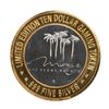 Image 1 : .999 Silver Mirage Las Vegas Nevada $10 Casino Limited Edition Gaming Token