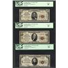 Image 1 : 1929 $5/10/20 Citizens NB Washington, PA CH# 3383 National Currency Notes PCGS VF20