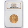Image 1 : 1894 $10 Liberty Head Eagle Gold Coin NGC MS61