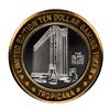 Image 1 : .999 Silver Tropicana Las Vegas, Nevada $10 Casino Limited Edition Gaming Token