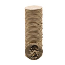 Roll of (40) Brilliant Uncirculated 1963-D Washington Quarters