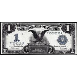 1899 $1 Black Eagle Silver Certificate Note