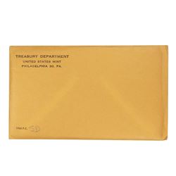 1960 (5) Coin Proof Set Small Date in Envelope