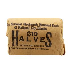 Original Bank Roll of (20) Brilliant Uncirculated 1963 Franklin Half Dollar Coins