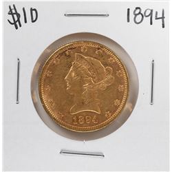 1894 $10 Liberty Head Eagle Gold Coin