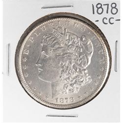 1878-CC $1 Morgan Silver Dollar Coin