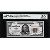 Image 1 : 1929 $50 Federal Reserve Bank Note Chicago Fr.1880-G PMG About Uncirculated 50