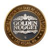 Image 1 : .999 Silver Golden Nugget Las Vegas $10 Limited Edition Casino Gaming Token
