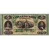 Image 1 : 1800 $5 Citizens Bank of Louisiana, New Orleans Obsolete Note