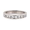 Image 2 : 14KT White Gold 0.50 ctw Diamond Band