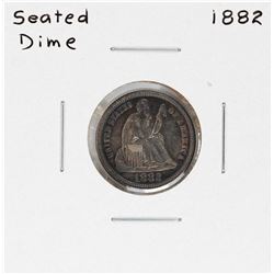 1882 Seated Liberty Dime Coin