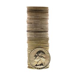 Roll of (40) Brilliant Uncirculated 1960 Washington Quarter Coins
