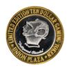 Image 1 : .999 Silver Plaza Hotel & Casino Nevada $10 Gaming Token Limited Edition