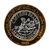 Image 2 : .999 Silver Caesars Palace Las Vegas, Nevada $10 Casino Limited Edition Gaming Token