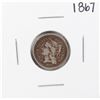 Image 1 : 1867 Three Cent Nickel Coin