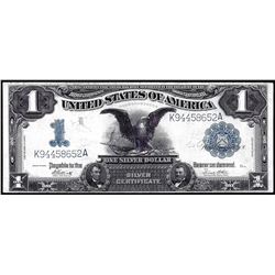 1899 $1 Black Eagle Silver Certificate Note