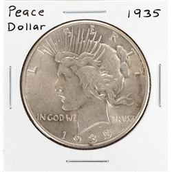 1935 $1 Peace Silver Dollar Coin
