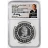 Image 1 : 1792-2017 Half Disme 1 oz. Silver Medal NGC PF70 W/Edmund C. Moy Signature