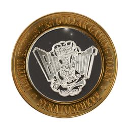 .999 Silver Stratosphere Las Vegas, NV $10 Casino Limited Edition Gaming Token