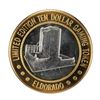 Image 2 : .999 Silver Eldorado Hotel and Casino $10 Casino Gaming Token Limited Edition